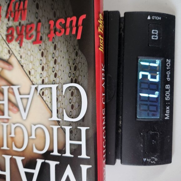 Just Take My Heart by Mary Higgins Clark Novel Hardcover, First Edition - Picture 7 of 7